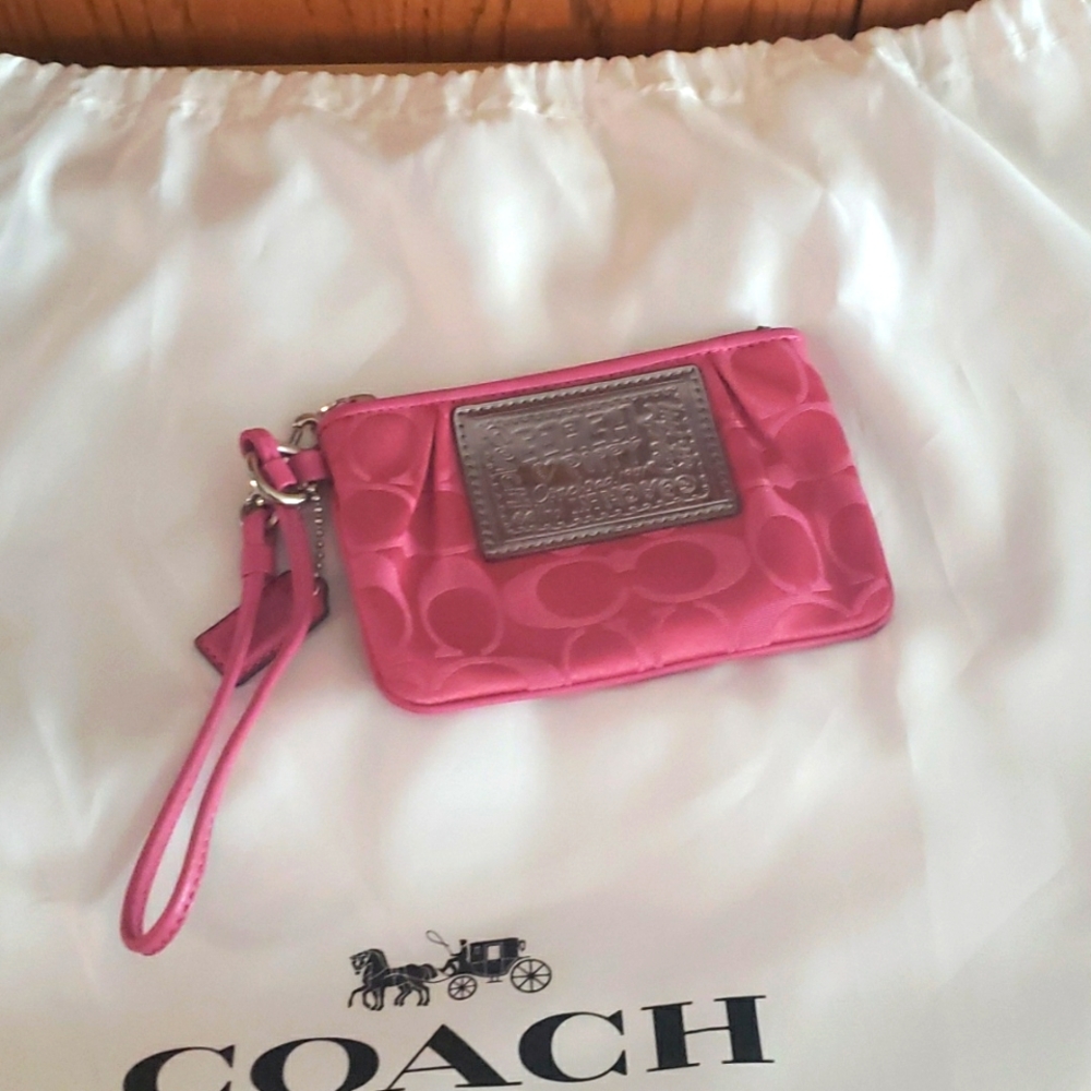 Coach wristlet